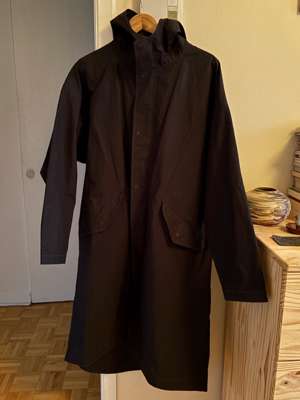 Muji Water Repellant Long Coat